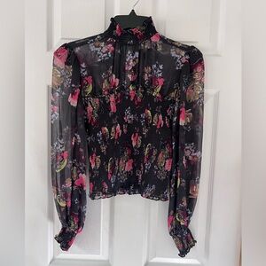 Cinq a Sept - Floral Silk Blouse
